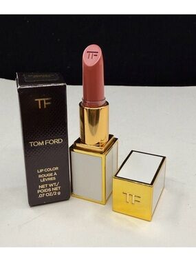 Tom Ford MINI 'Lip Color' Rouge a Levres 0.07oz/2g 03 Benedetta (swatch used )